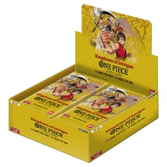 One Piece Card Game Kingdoms of Intrigue OP-04 Booster Display